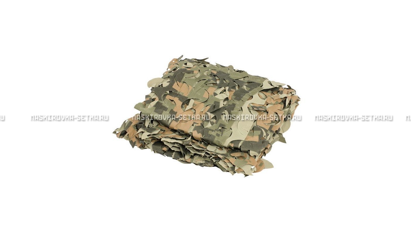 Сетка Camosystems Пейзаж Полынь 3D 2,4х6 м  – купить по цене 6200 руб. в интернет-магазине в городе Екатеринбург картинка 6