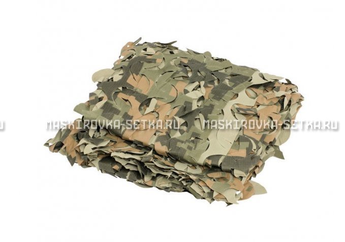 Сетка Camosystems Пейзаж Полынь 3D 2,4х6 м  – купить по цене 6200 руб. в интернет-магазине в городе Екатеринбург картинка 1