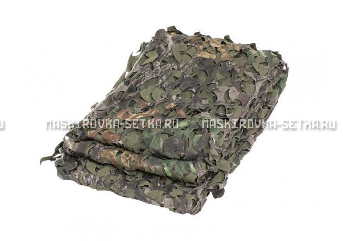 Сетка Camosystems Пейзаж Тайга 4D 2,4х6 м  – купить по цене 7200 руб. в интернет-магазине в городе Екатеринбург картинка 1