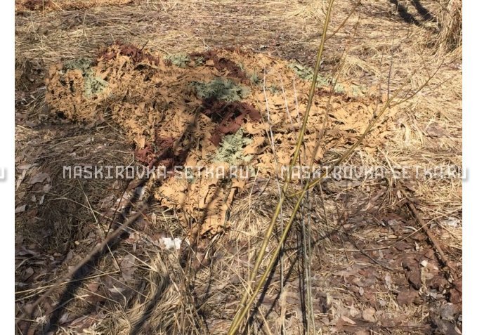 Маскировочная сеть МКТ-3П Камыш 2х3 м – купить по цене 3200 руб. в интернет-магазине в городе Екатеринбург картинка 5