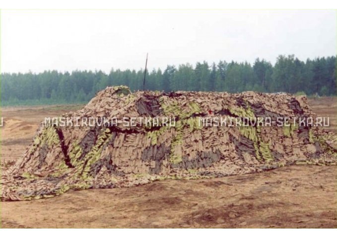 Маскировочная сетка МКТ-4П Поле 3х6 м – купить по цене 8700 руб. в интернет-магазине в городе Екатеринбург картинка 1