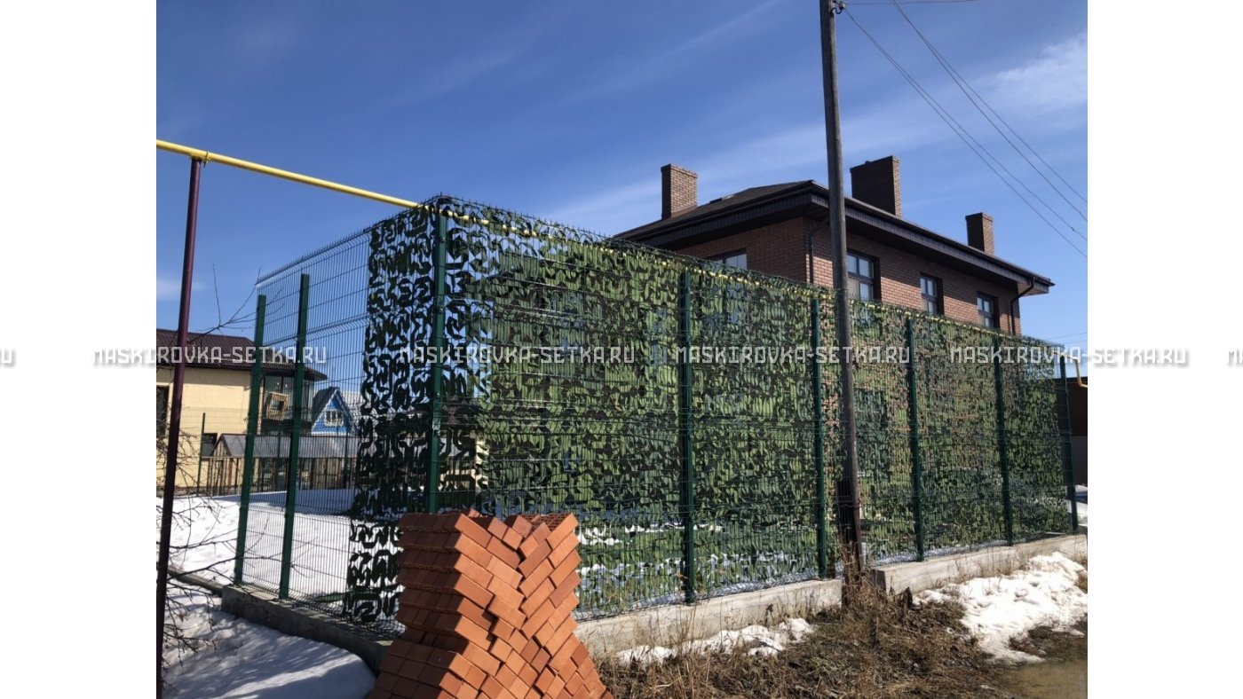 Маскировочная сеть Лес 3х6 м без антипирена – купить по цене 4400 руб. в интернет-магазине в городе Екатеринбург картинка 33