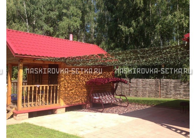 Маскировочная сеть Лес 3х6 м без антипирена – купить по цене 4400 руб. в интернет-магазине в городе Екатеринбург картинка 7