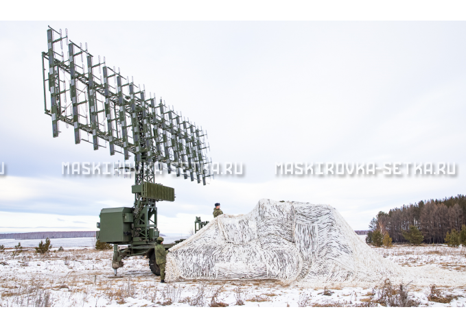 Маскировочный комплект МКТ-2С Снег 9х12 м – купить по цене 33200 руб. в интернет-магазине в городе Екатеринбург картинка 9