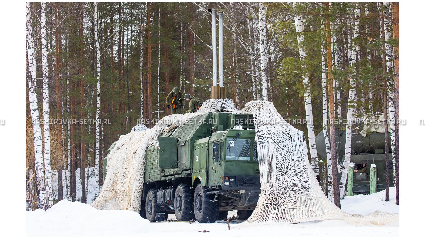 Маскировочный комплект МКТ-2С Снег 9х12 м – купить по цене 33200 руб. в интернет-магазине в городе Екатеринбург картинка 28